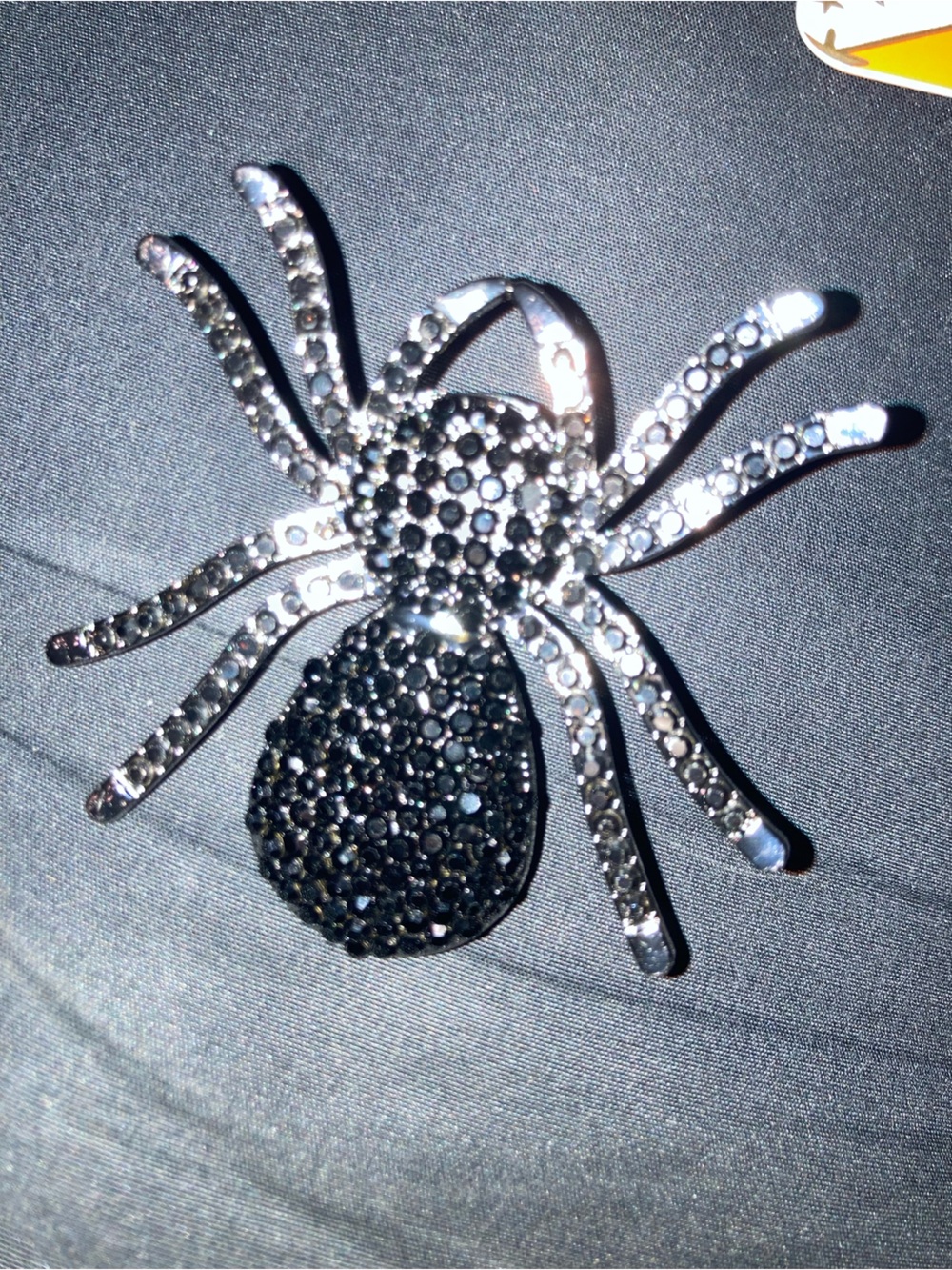 Piper·k Black Sequin Spider Hair Clips -NWT - Picture 3 of 4